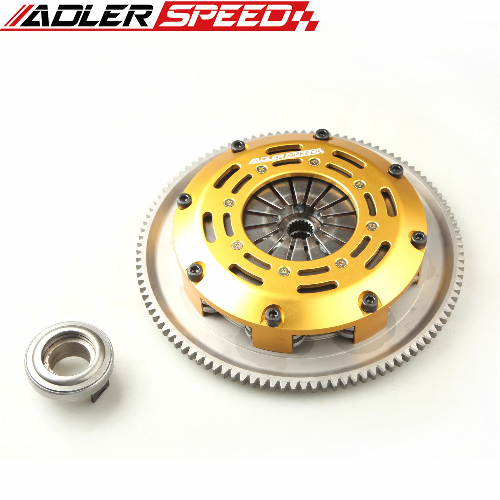 US SHIP ! ADLERSPEED Racing Clutch Twin Disk Kit For HONDA CIVIC CRX 1.5L  1.6L D15 D16 89-91