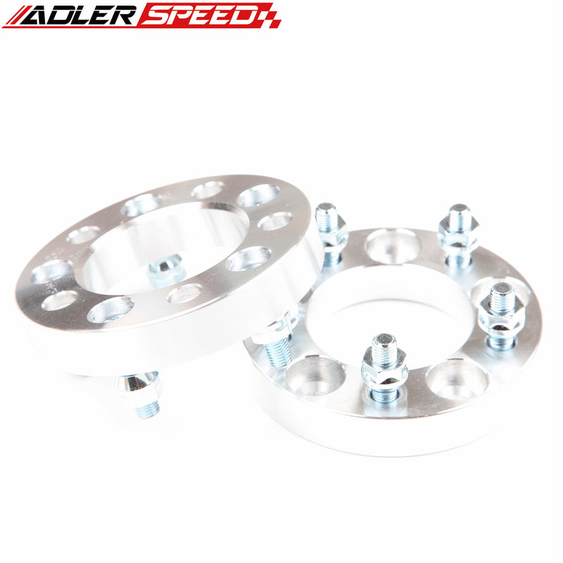 US SHIP 2PCS 5x114 to 5x114 / 5x4.5'' Wheel Spacers Adapters 1" Thick 12x1.5 Studs 5lug