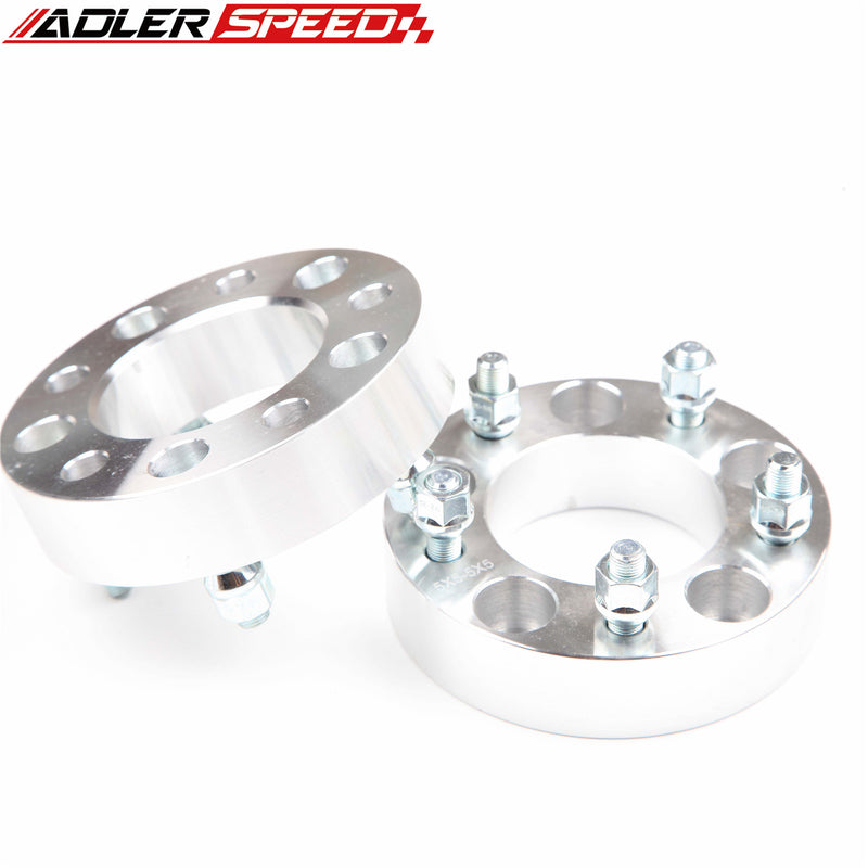 US SHIP 2PCS Wheel Spacers Adapters | 5x5 to 5x5 | 1.25" Thick | 1/2" Studs 5x127 to 5x127