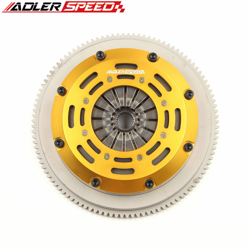 ADLERSPEED RACING SINGLE DISC CLUTCH & FLYWHEEL fits SR20DET SILVIA 240SX 200SX S13 S14 Standard WT