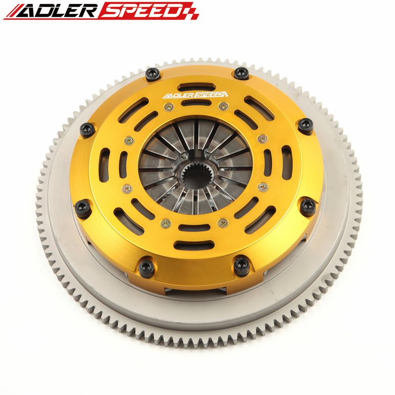 ADLERSPEED RACING SINGLE DISC CLUTCH & FLYWHEEL fits SR20DET SILVIA 240SX 200SX S13 S14 Standard WT