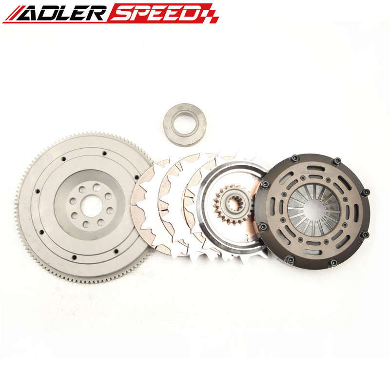 ADLERSPEED RACING CLUTCH TRIPLE DISK FOR 01-06 BMW M3 E46 6-SPEED STANDARD WT