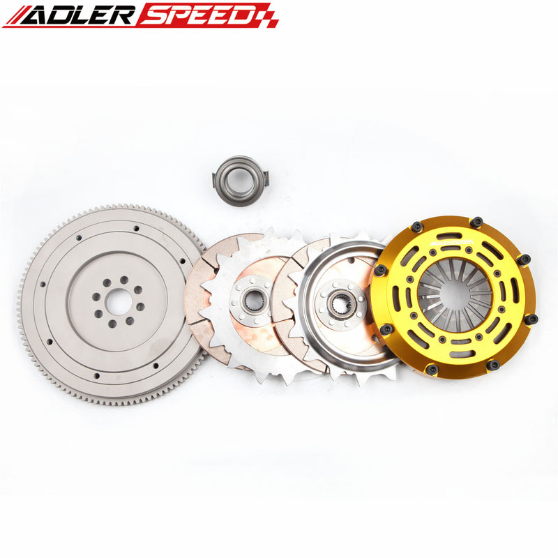 ADLERSPEED Racing Clutch Twin Disk Kit Standard For Toyota Corolla Celica Matrix 1.8L 5-SPEED