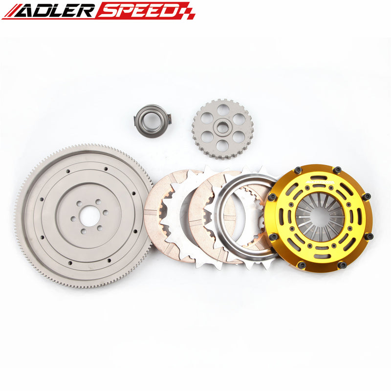 ADLERSPEED RACING CLUTCH TWIN DISC KIT STANDARD FOR SEAT IBIZA MK4 1.9 TDI ASZ BLT BPX BUK