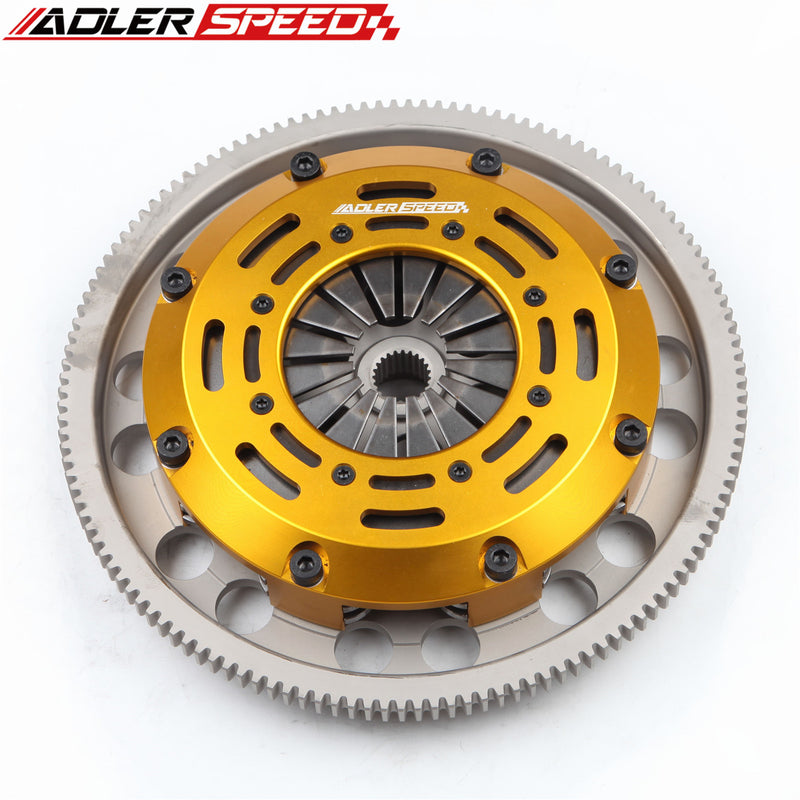 ADLERSPEED RACING CLUTCH TWIN DISC KIT MEDIUM FOR SEAT IBIZA MK4 1.9 TDI ASZ BLT BPX BUK