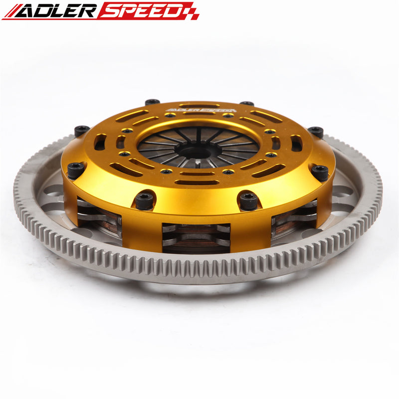 ADLERSPEED RACING CLUTCH TWIN DISC KIT MEDIUM FOR SEAT IBIZA MK4 1.9 TDI ASZ BLT BPX BUK