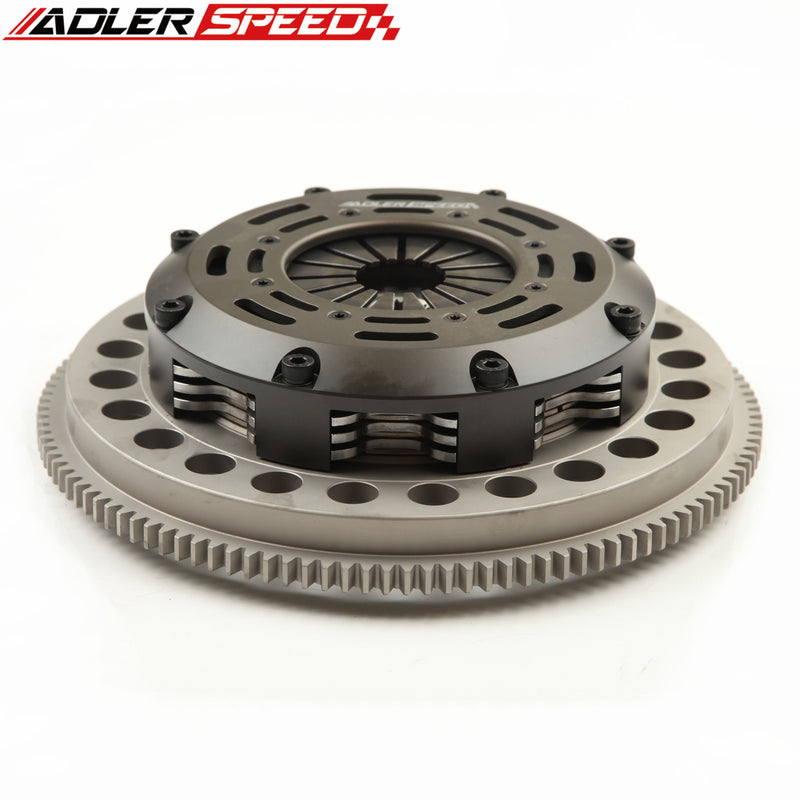 Race Triple Disk Clutch + Flywheel For 1996-2002 Toyota 4Runner 3.4L 6cyl 5VZFE