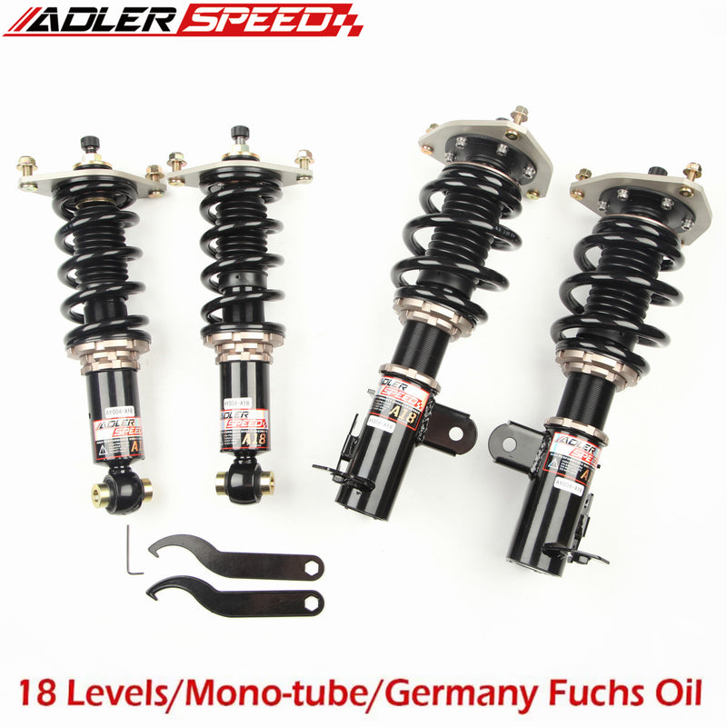 US SHIP ADLERSPEED 18  Way Coilovers Shock Strut Kit For 86 GT86 BRZ FRS FR-S Adjustable Height