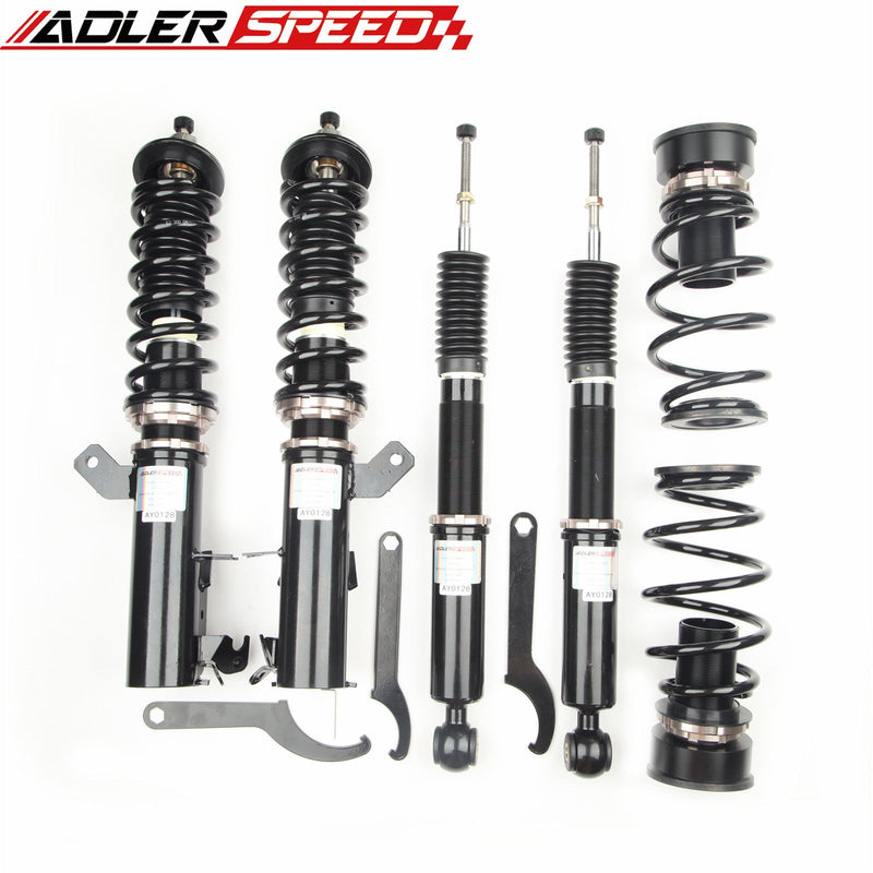 US SHIP ! ADLERSPEED 32 Levels Damper Adjust Coilovers Lowering Suspension Kit for 15-20 Honda Fit GK GK3 GK5