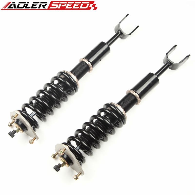 US SHIP ADLERSPEED 18 Way Adjustable Coilovers Suspension Kit for 03-09 Nissan 350Z / Infiniti G35