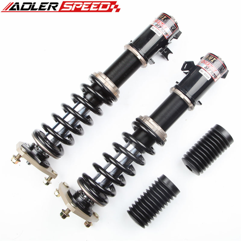 ADLERSPEED 32 Level Inverted Coilovers Lowering Kit For 06-11 Honda Civic / Si Adj. Damper