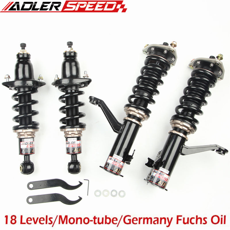 ADLERSPEED 18 Level Coilovers Suspension Kit For 02-06 Acura Rsx DC5 Adj.Height