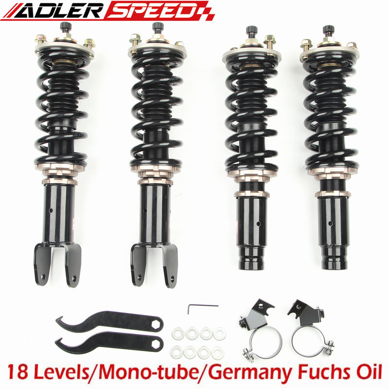 US SHIP ADLERSPEED 18 Level Damping Coilovers Suspension Kit For 1996-2000 Civic EK EM1