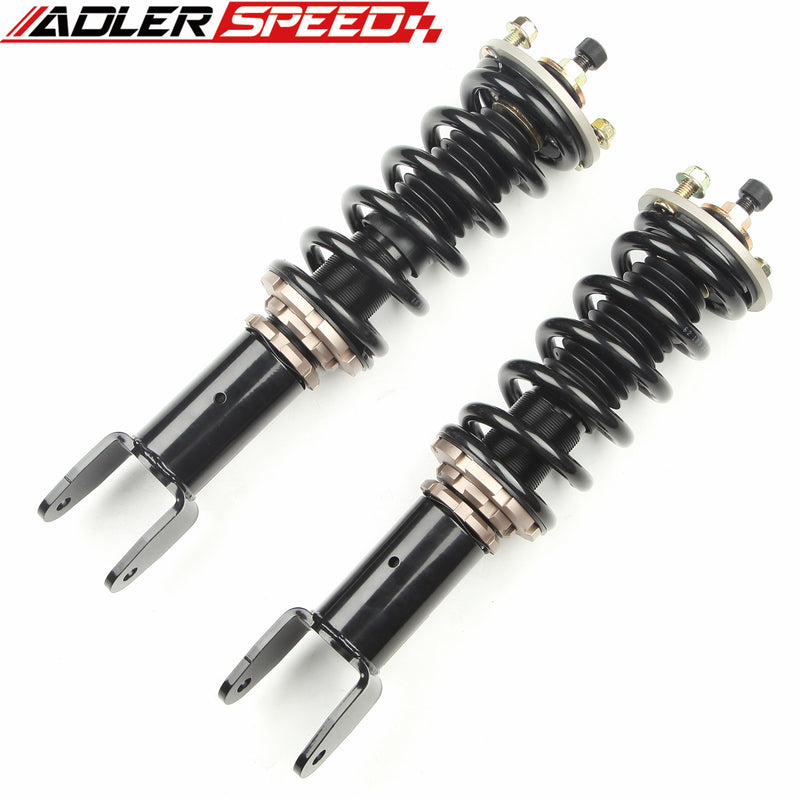 US SHIP ADLERSPEED 18 Level Damping Coilovers Suspension Kit For 1996-2000 Civic EK EM1