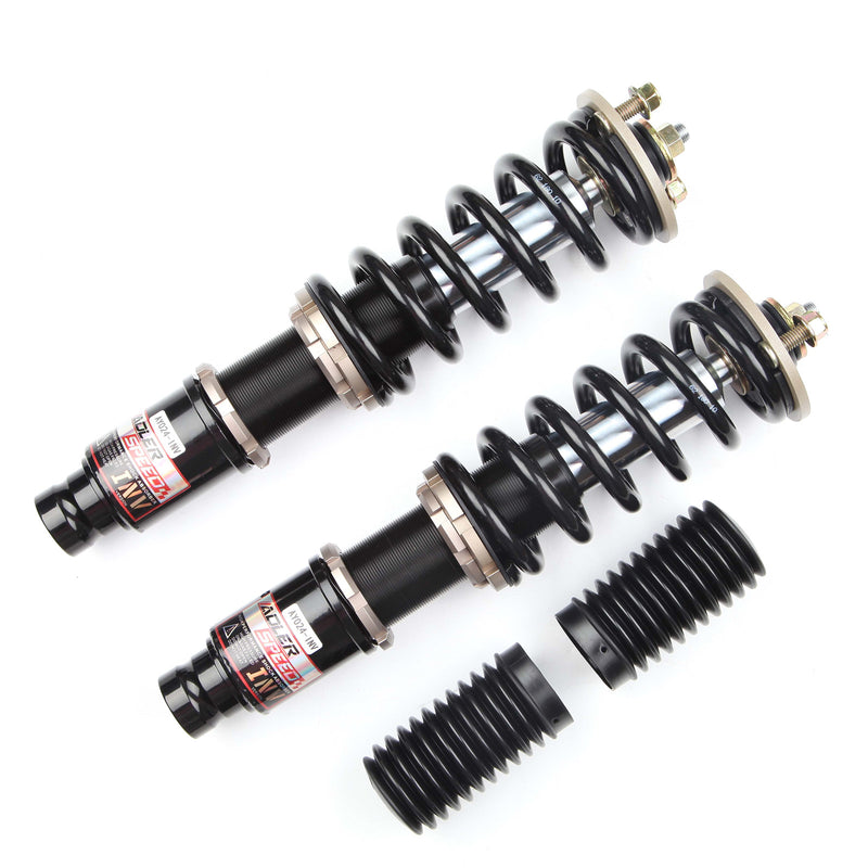 US SHIP ! ADLERSPEED 32 Way Damping Coilovers Inverted Shocks For Integra 94-01,Civic 92-00 Del Sol