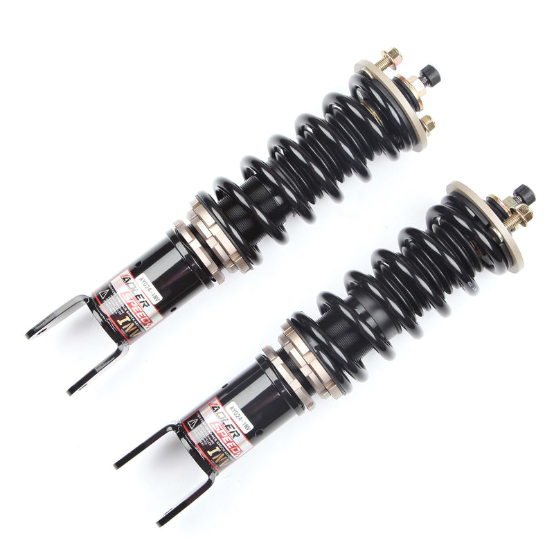 ADLERSPEED 32 Way Mono Tube Inverted Coilovers Struts For Integra 94-01,Civic 92-00 Del Sol