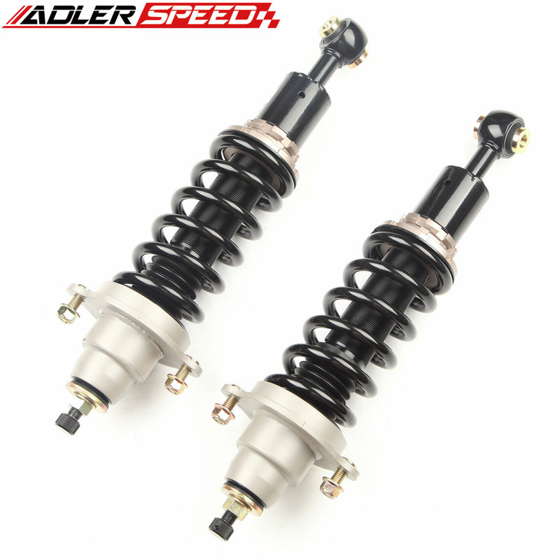 US SHIP ADLERSPEED 18 Way Adjustable Coilovers Lowering Suspension Kit for 08-17 Mitsubishi Lancer