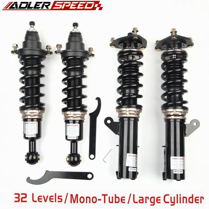 US SHIP 32 Way Adjustable Coilovers Lowering Suspension Kit For 08-17 Mitsubishi Lancer