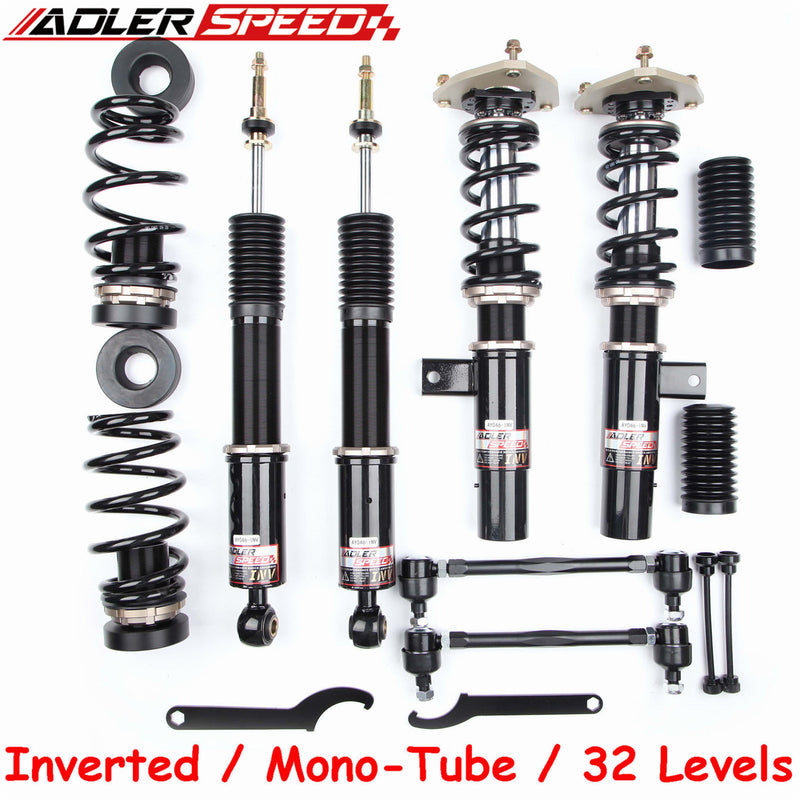 ADLERSPEED Adjustable Inverted Coilovers Lowering Kit For Volkswagen Jetta MK5 MK6 2006-17