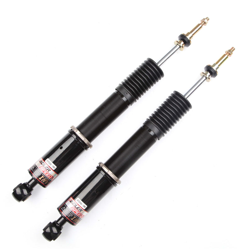 US SHIP ! 32 Way Adjustable Inverted Coilovers Lowering Kit For Volkswagen Jetta MK5 MK6 2006-17