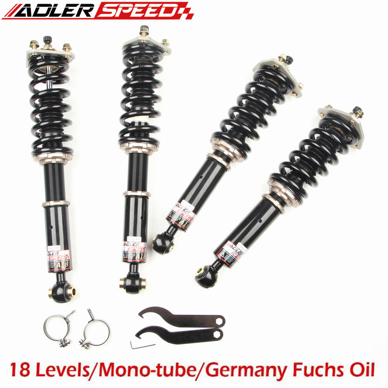 ADLERSPEED 18 Levels Adjust Coilovers Lowering Suspension for Lexus IS300 SXE10