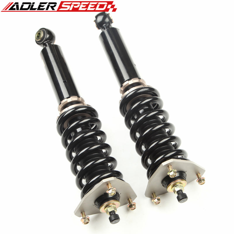 US SHIP ADLERSPEED 18 Level Damper Adjust Coilovers Lowering Suspension Kit for Lexus IS300 2001-05