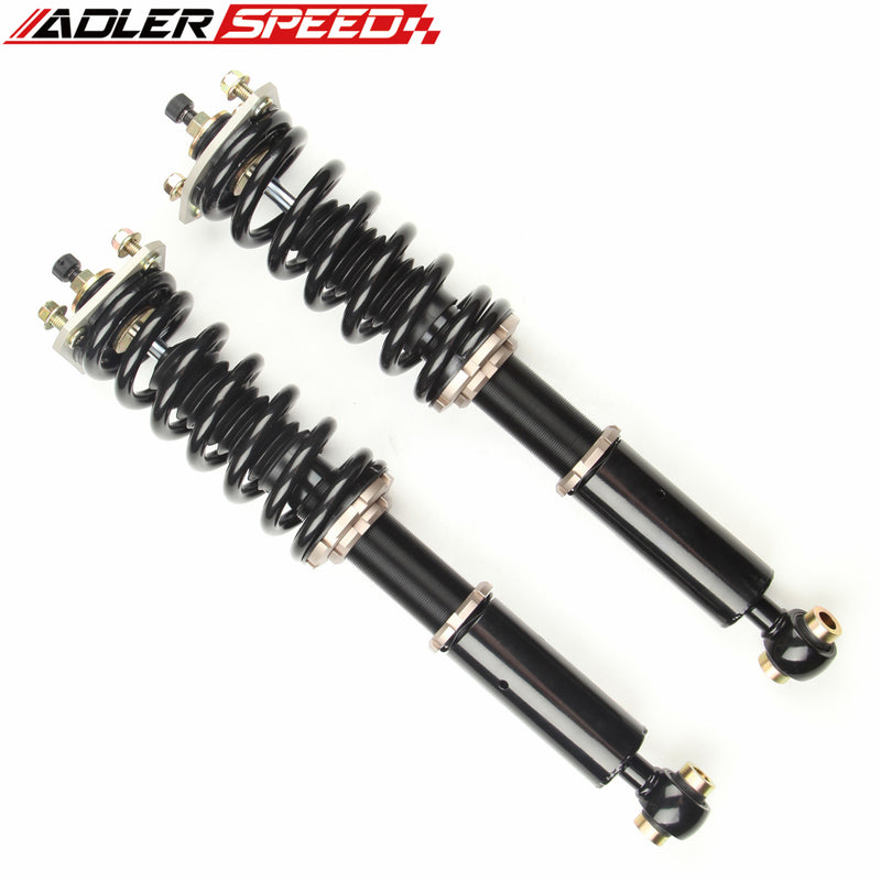 US SHIP ADLERSPEED 18 Level Damper Adjust Coilovers Lowering Suspension Kit for Lexus IS300 2001-05