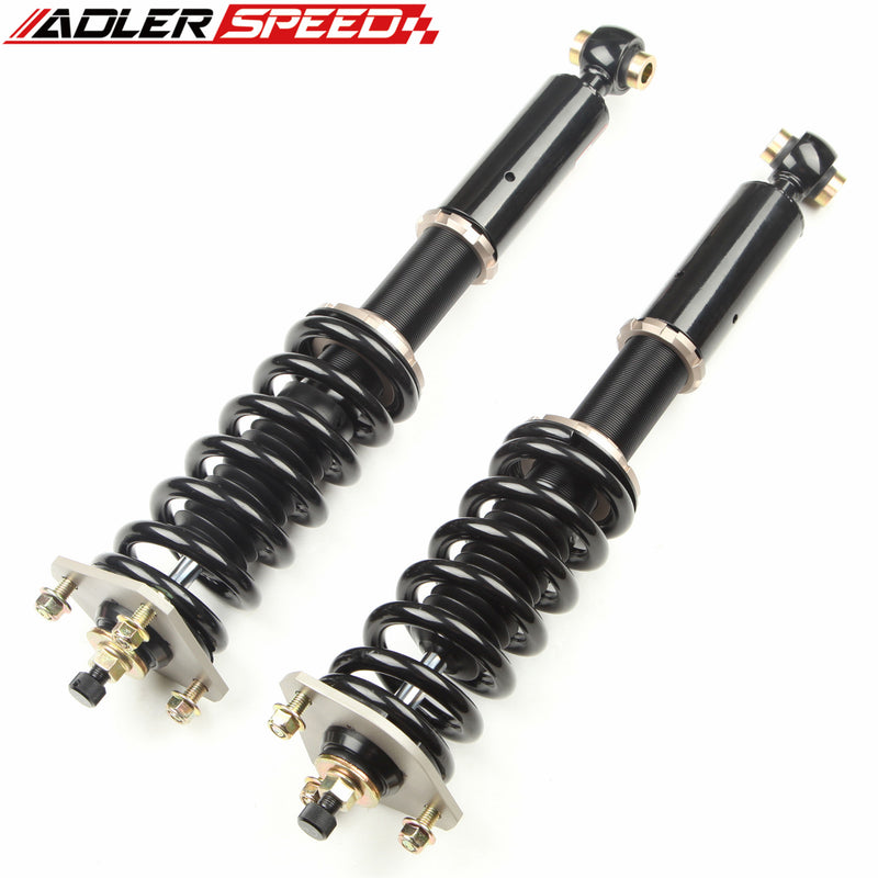 US SHIP ADLERSPEED 18 Level Damper Adjust Coilovers Lowering Suspension Kit for Lexus IS300 2001-05