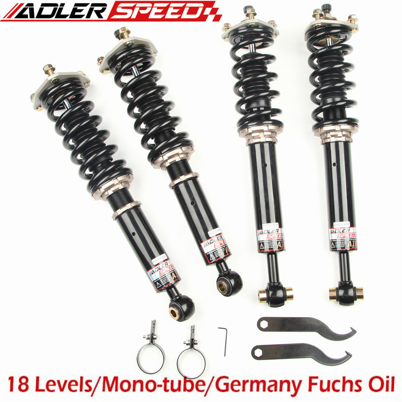 US SHIP ADLERSPEED Coilovers 18 Way Damper Struts for Lexus IS350 IS250 06-13 GS300/GS350 06-11 RWD