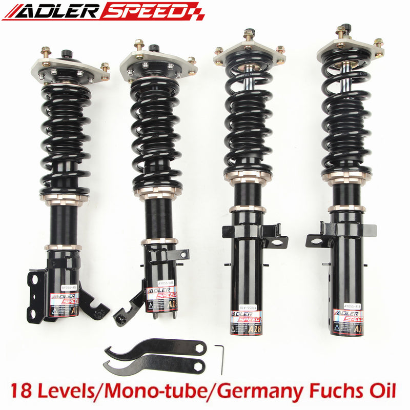 ADLERSPEED 18-Way Damping Coilovers Lowering Suspension Kit for 93-97 Toyota Corolla AE101