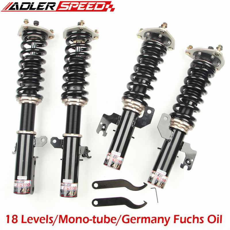 ADLERSPEED 18 Level  Coilovers Lowering Suspension Kit for Toyota Avalon 05-12 Adjust Damper Springs