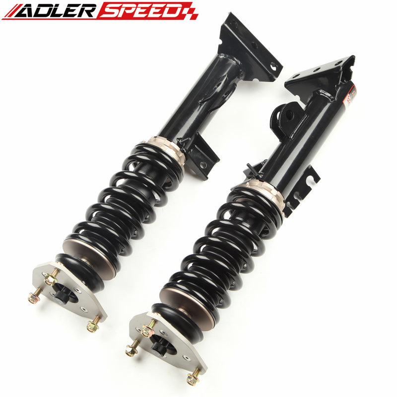 US SHIP ADLERSPEED 18 Level Adjust Coilovers Lowering Shocks for 92-99 BMW 3-Series E36