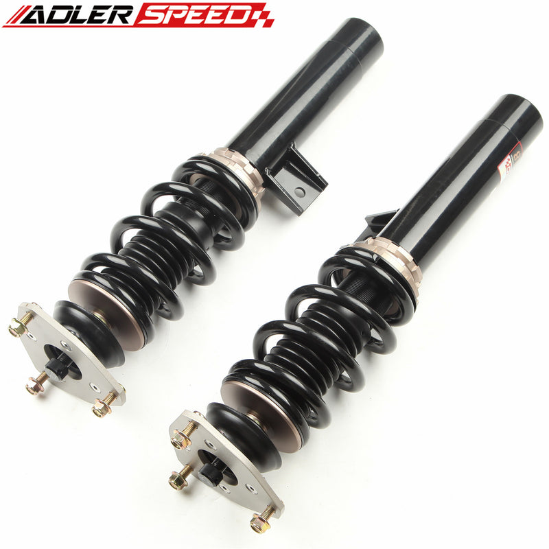 US SHIP ADLERSPEED 18 Step Mono Tube Coilovers Suspension Kit For BMW 3-Series RWD (E46) 1999-2006