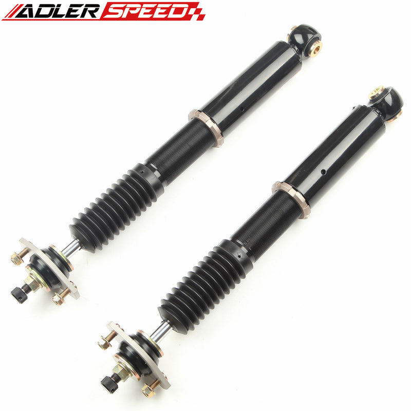 US SHIP ADLERSPEED 18 Step Mono Tube Coilovers Suspension Kit For BMW 3-Series RWD (E46) 1999-2006