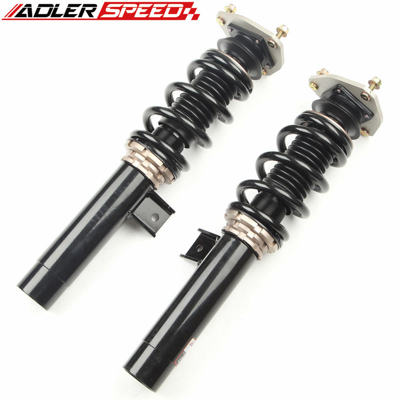 US SHIP ADLERSPEED 18 Step Mono Tube Coilovers Suspension Kit For BMW 3-Series RWD (E46) 1999-2006