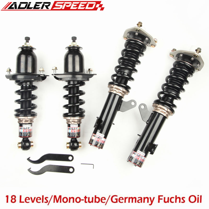 ADLERSPEED Coilovers Suspension Kit w/ 18 Level Damping For 05-10 Scion tC ANT10