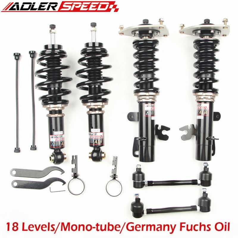 ADLERSPEED 18 Way Coilovers Lowering Kit for 2002-08 MINI COOPER / S R50 R52 R53 Adj.Damper