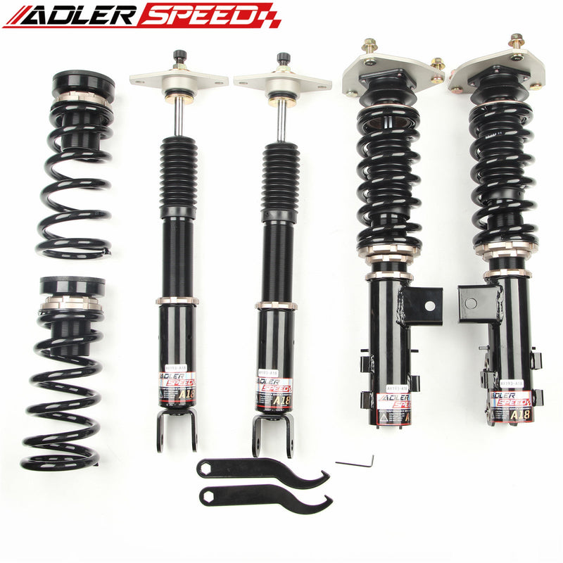 US SHIP ADLERSPEED 18 Level Mono Tube Adjust Coilovers Suspension Kit For Sonata YF 11-14, Optima TF 13-15