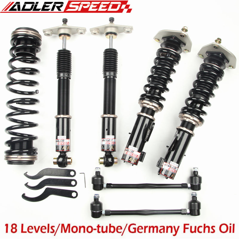 US SHIP ADLERSPEED Coilovers for 11-16 Hyundai Genesis Coupe 18 Levels Adj.Damper Height