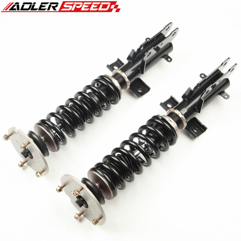 US SHIP ADLERSPEED 18 Step Mono Tube Coilovers Lowering Suspension Kit For Ford Mustang 2005-2014