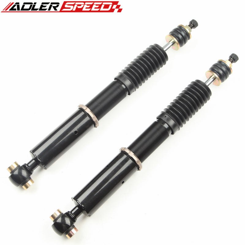 US SHIP ADLERSPEED 18 Step Mono Tube Coilovers Lowering Suspension Kit For Ford Mustang 2005-2014