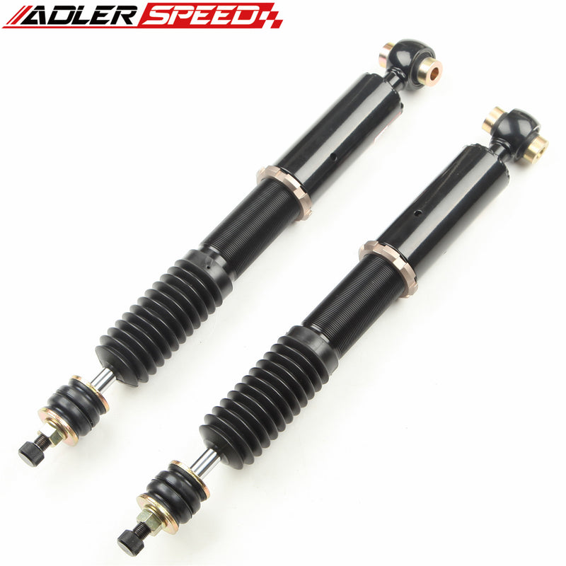 US SHIP ADLERSPEED 18 Step Mono Tube Coilovers Lowering Suspension Kit For Ford Mustang 2005-2014