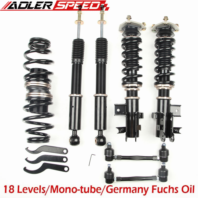 US SHIP ADLERSPEED 18 Way Adjustable Coilovers Lowering Shocks for Honda Civic Si ONLY 12-13 FG FB