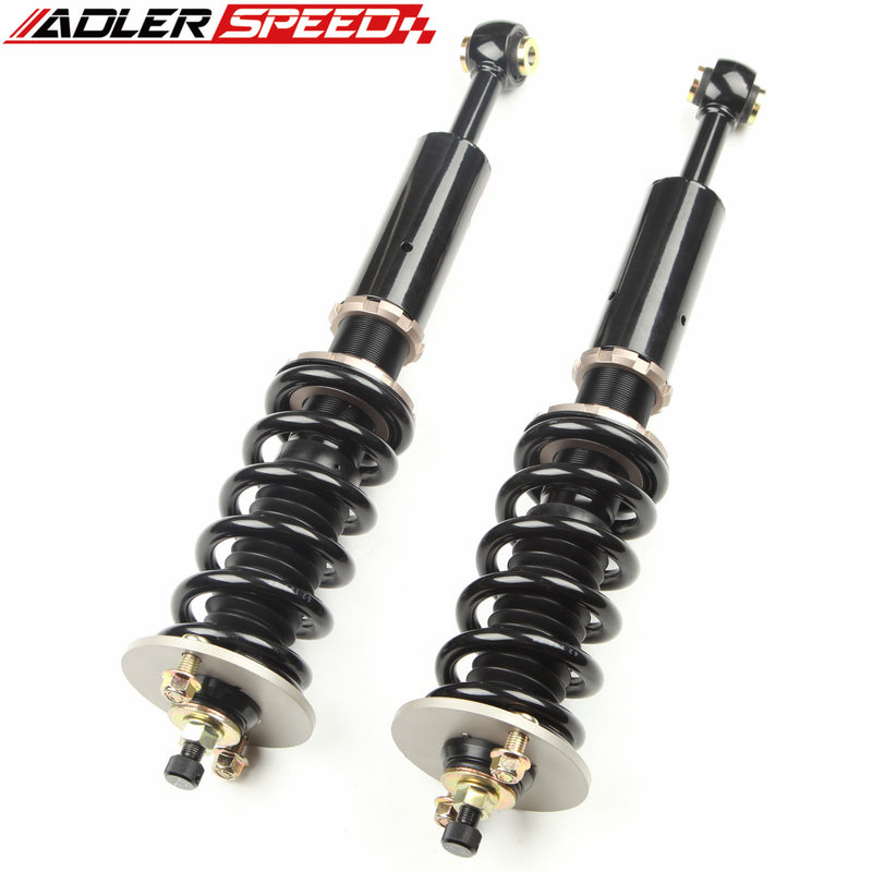 US SHIP ADLERSPEED 18 Clicks Damping Adjustable Coilovers For Honda Accord 03-07 /Acura TSX 04-08