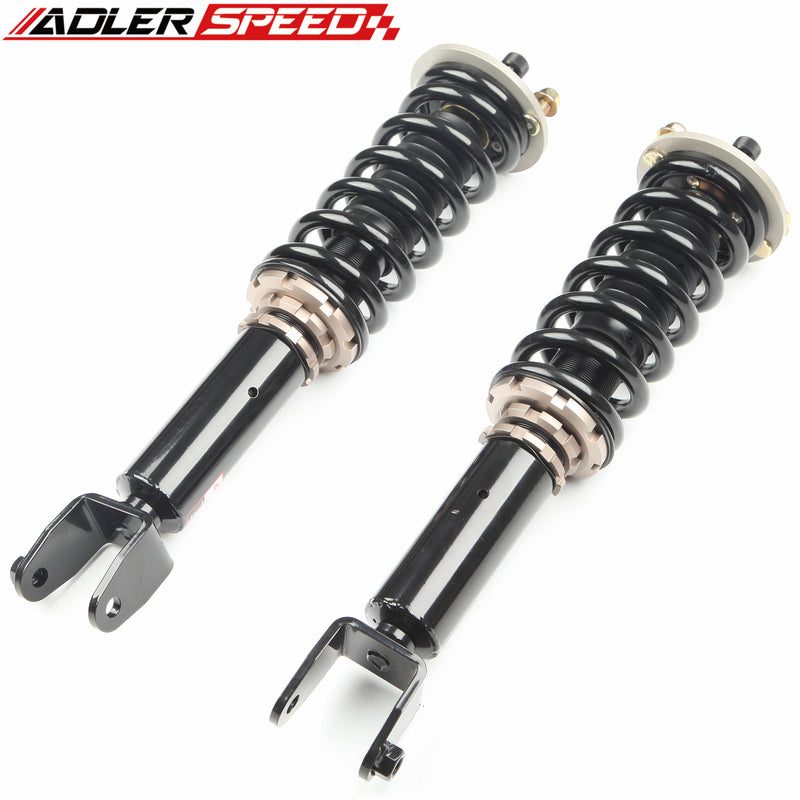 US SHIP ADLERSPEED 18 Level Adjustable Coilovers Suspension for Honda Accord 08-12 /Acura TSX 09-14