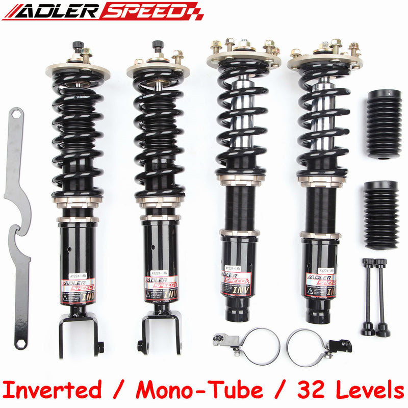 US SHIP ! ADLERSPEED INVERTED Coilovers Kit 32 Ways for Honda Accord 08-12/Acura TSX 09-14