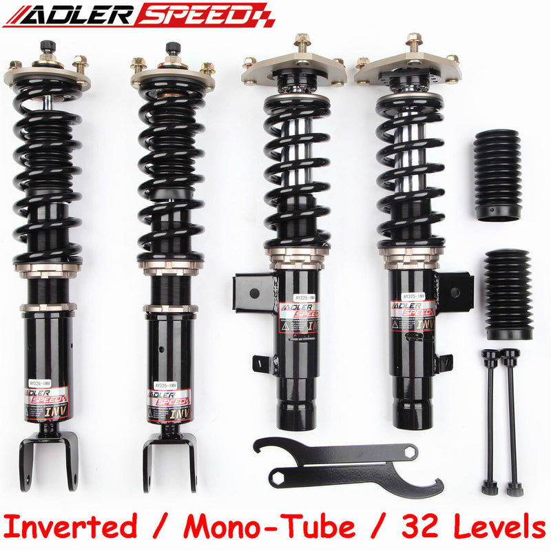 ADLERSPEED 32 Level Damping Inverted Coilovers Kit For Honda Accord 13-17, Acura TLX 15-20