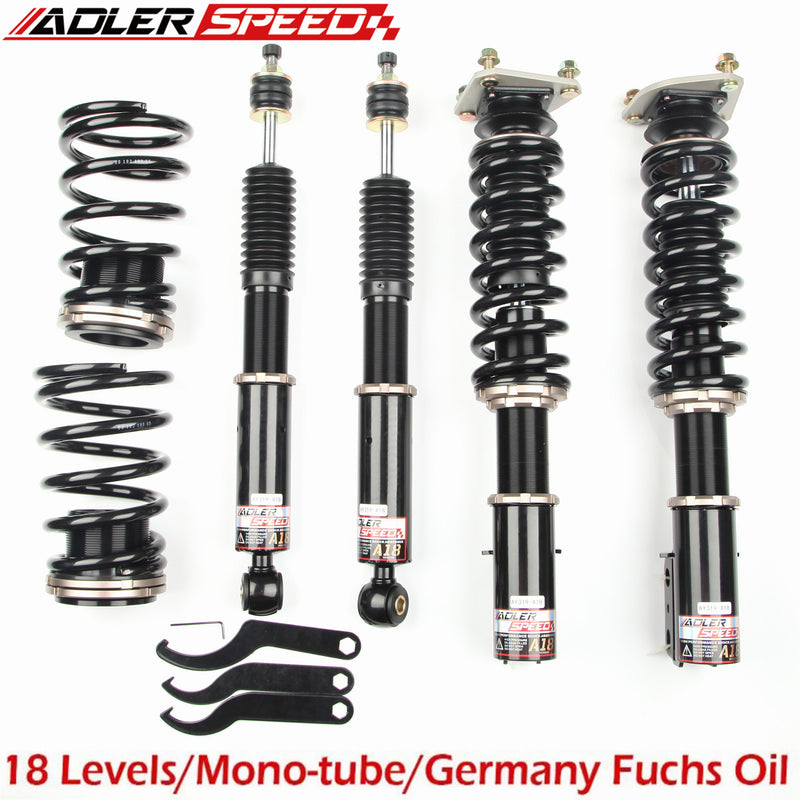 ADLERSPEED 18 Level Coilovers Strut Shock Absorbers Kit For Ford Mustang 99-04