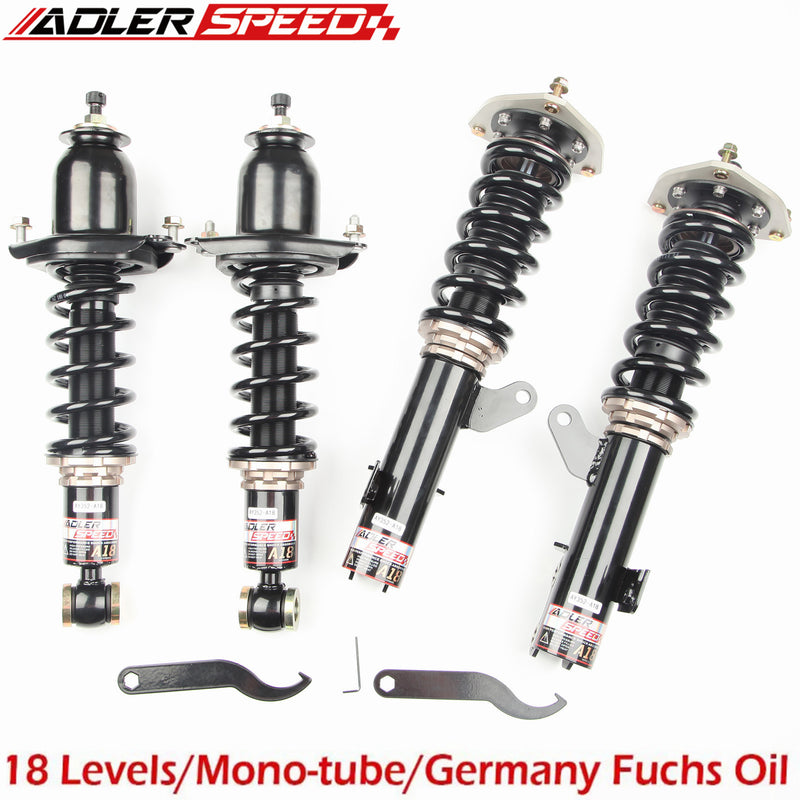 ADLERSPEED Coilovers For Toyota Corolla 03-08 18 Way Adj.Damper Shock Absorbers