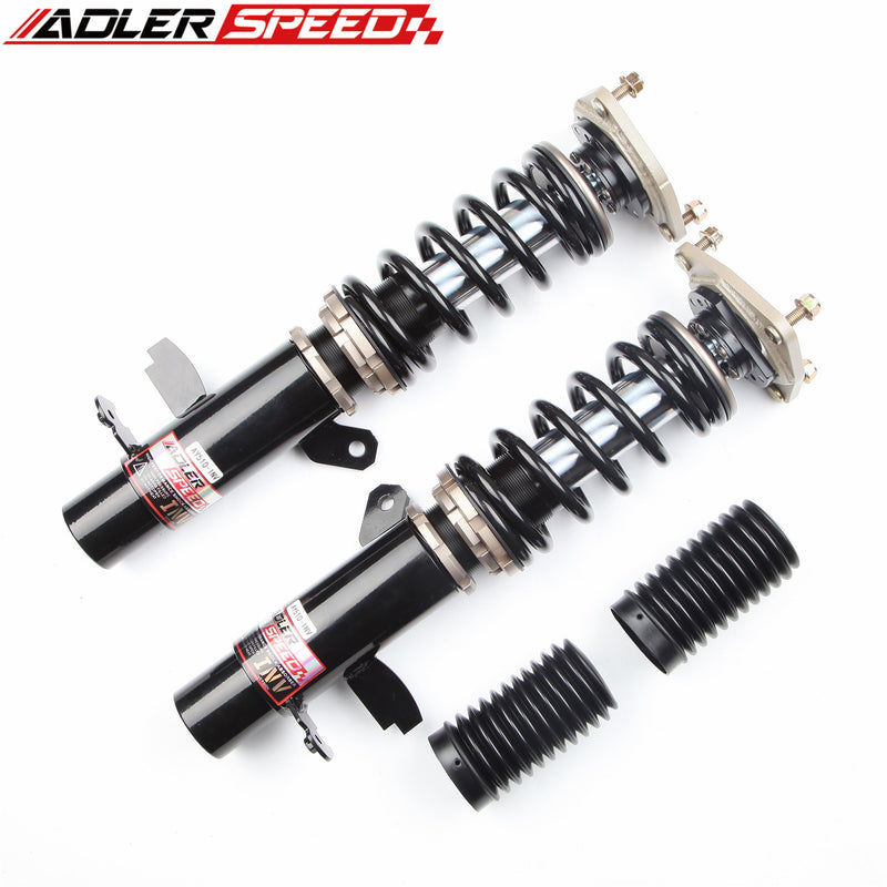 ADLERSPEED 32 Way Damping Mono Tube Coilovers Kit Inverted Shocks For 2013-18 Ford Focus ST